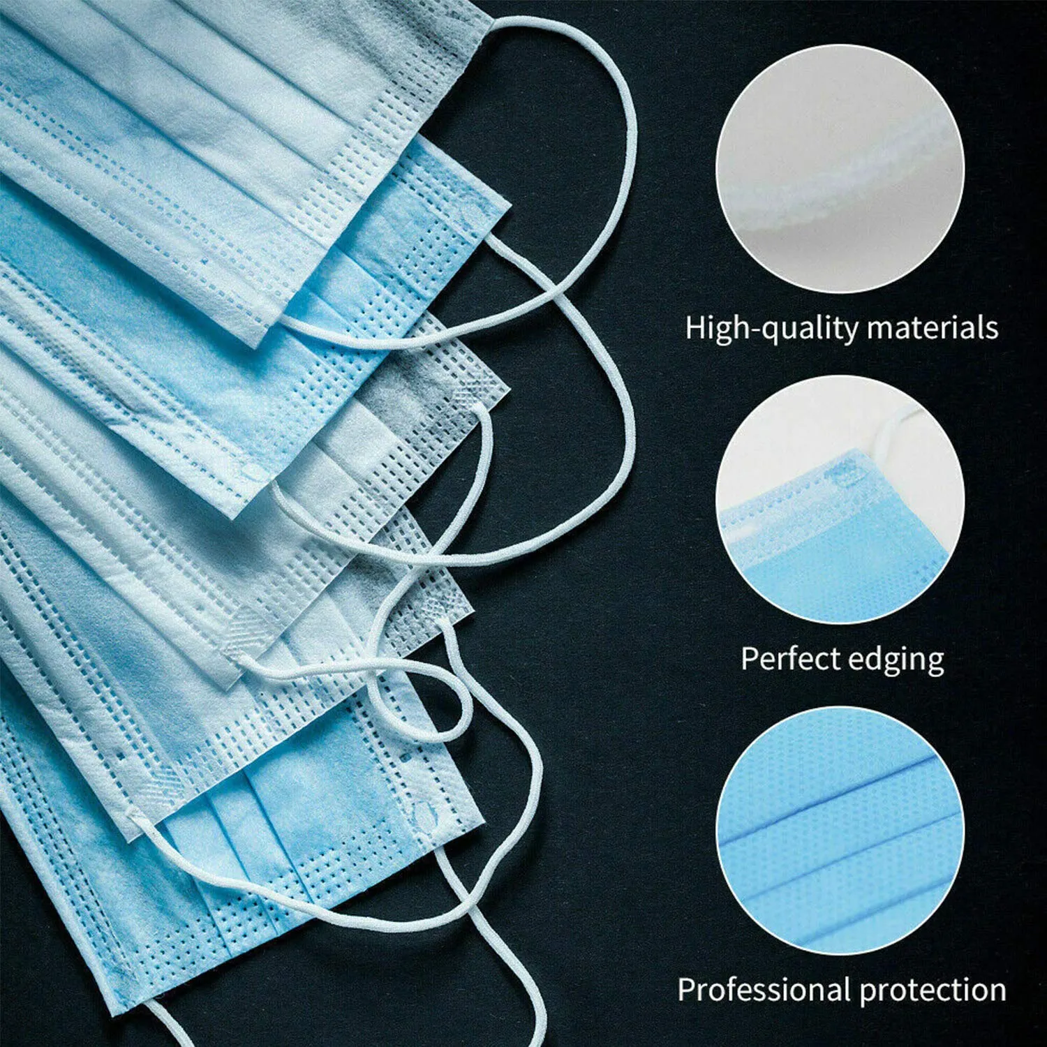 10 Pack Disposable Filter Safety Medical Face Masks