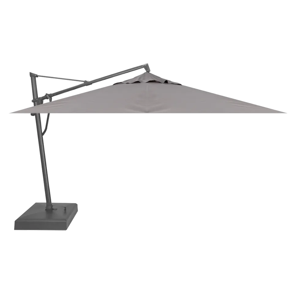 10' x 13' RECTANGLE CANTILEVER UMBRELLA, BOULDER