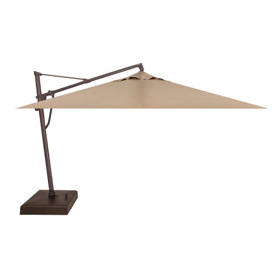 10' x 13' RECTANGLE CANTILEVER UMBRELLA, SAND