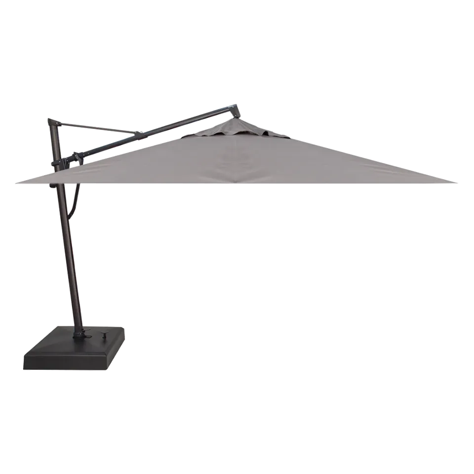 11.5' SQUARE CANTILEVER UMBRELLA, BOULDER