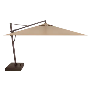 11.5' SQUARE CANTILEVER UMBRELLA, SAND