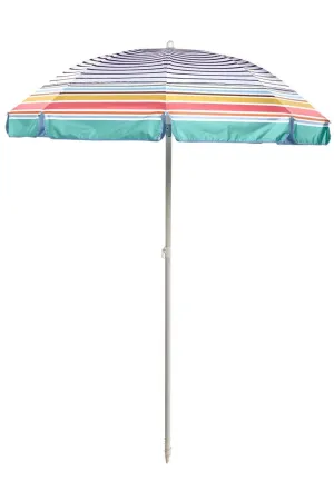 6 Foot Intego Beach Umbrella | Multicolor