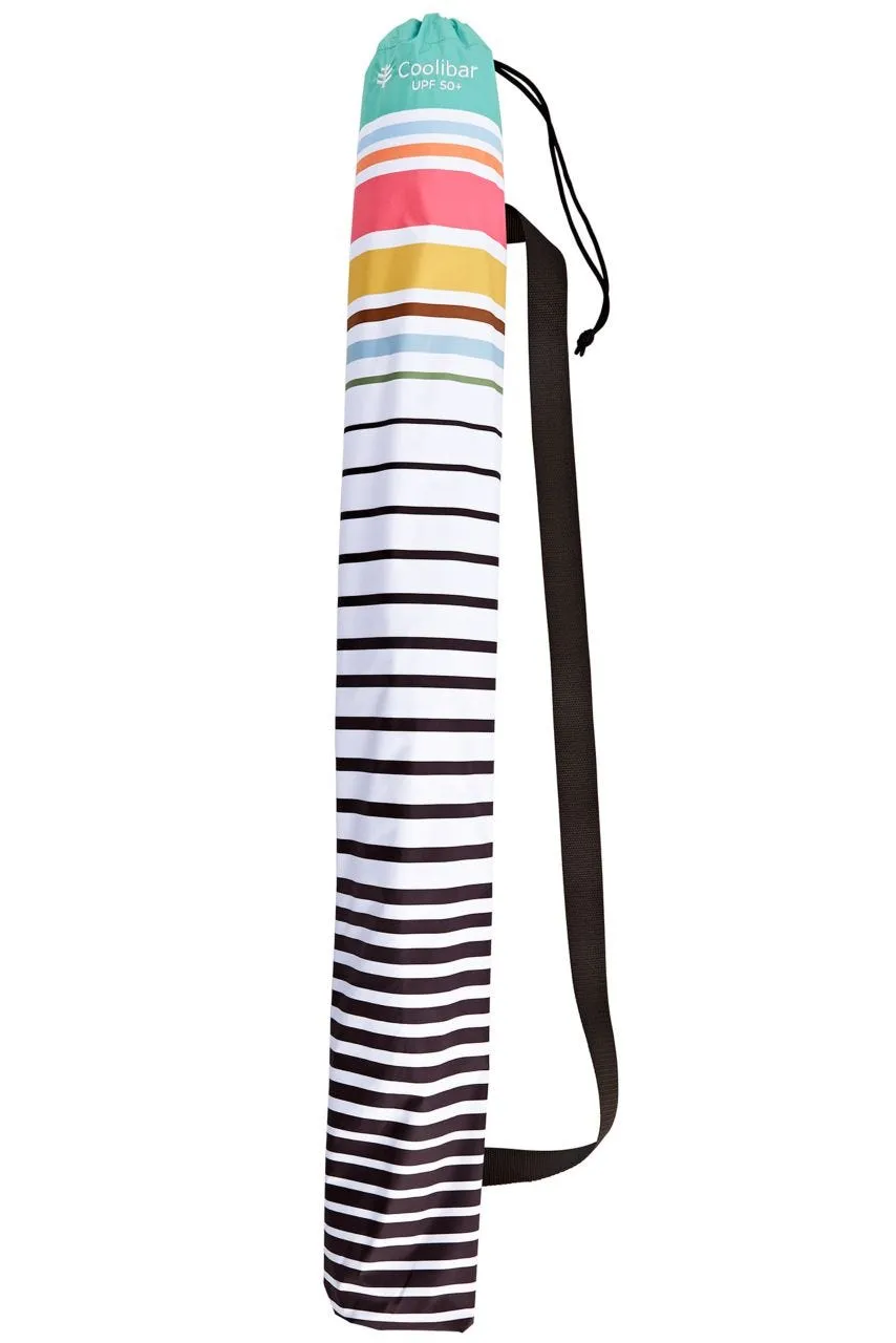 6 Foot Intego Beach Umbrella | Multicolor