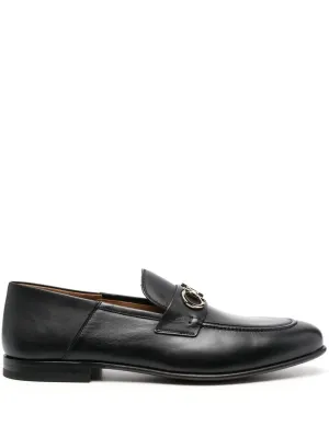 758410 003NE FERRAGAMO BLACK MEN SHOES