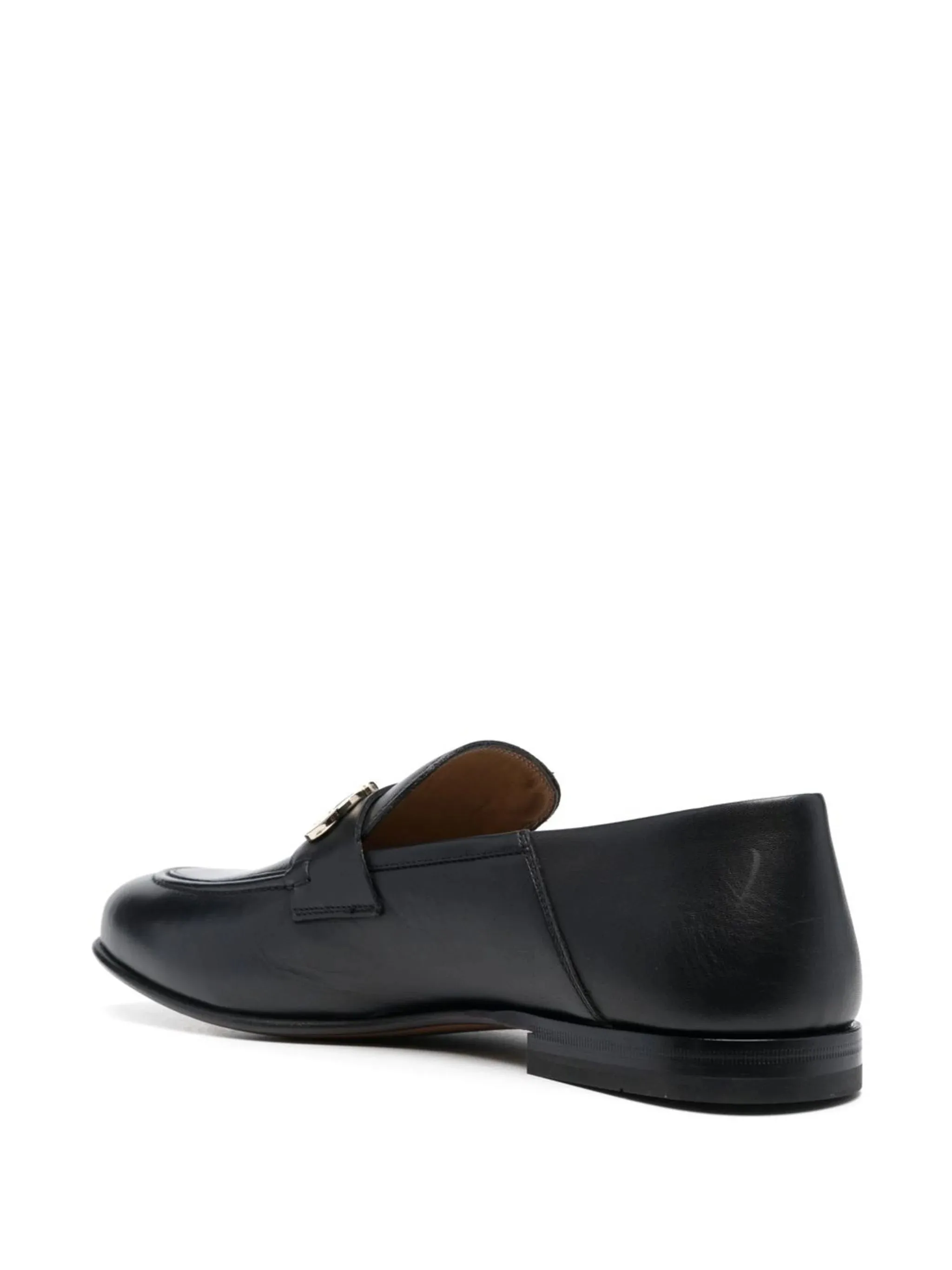 758410 003NE FERRAGAMO BLACK MEN SHOES