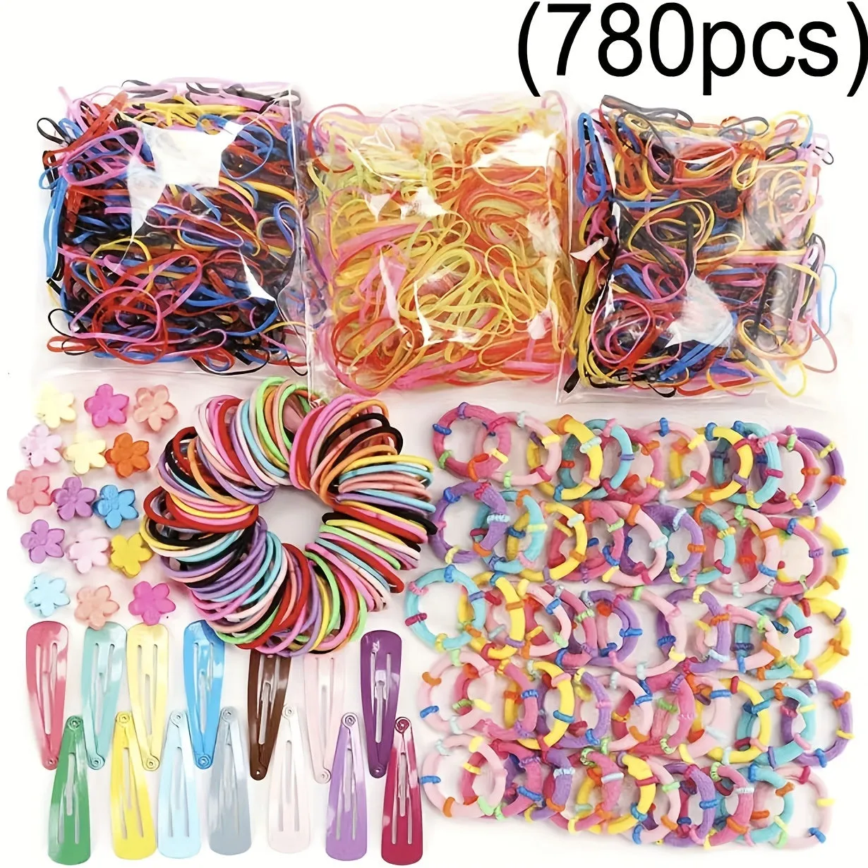 780pcs Girls Hair Accessory Set Perfect Gift for Girls