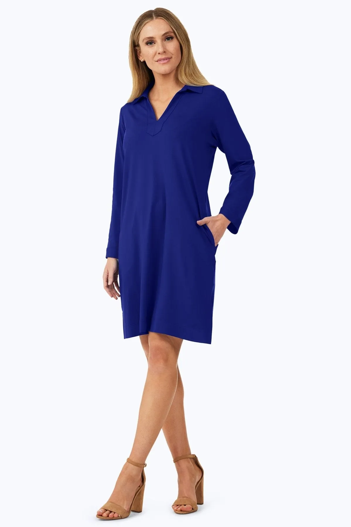 Angel Solid Jersey Dress