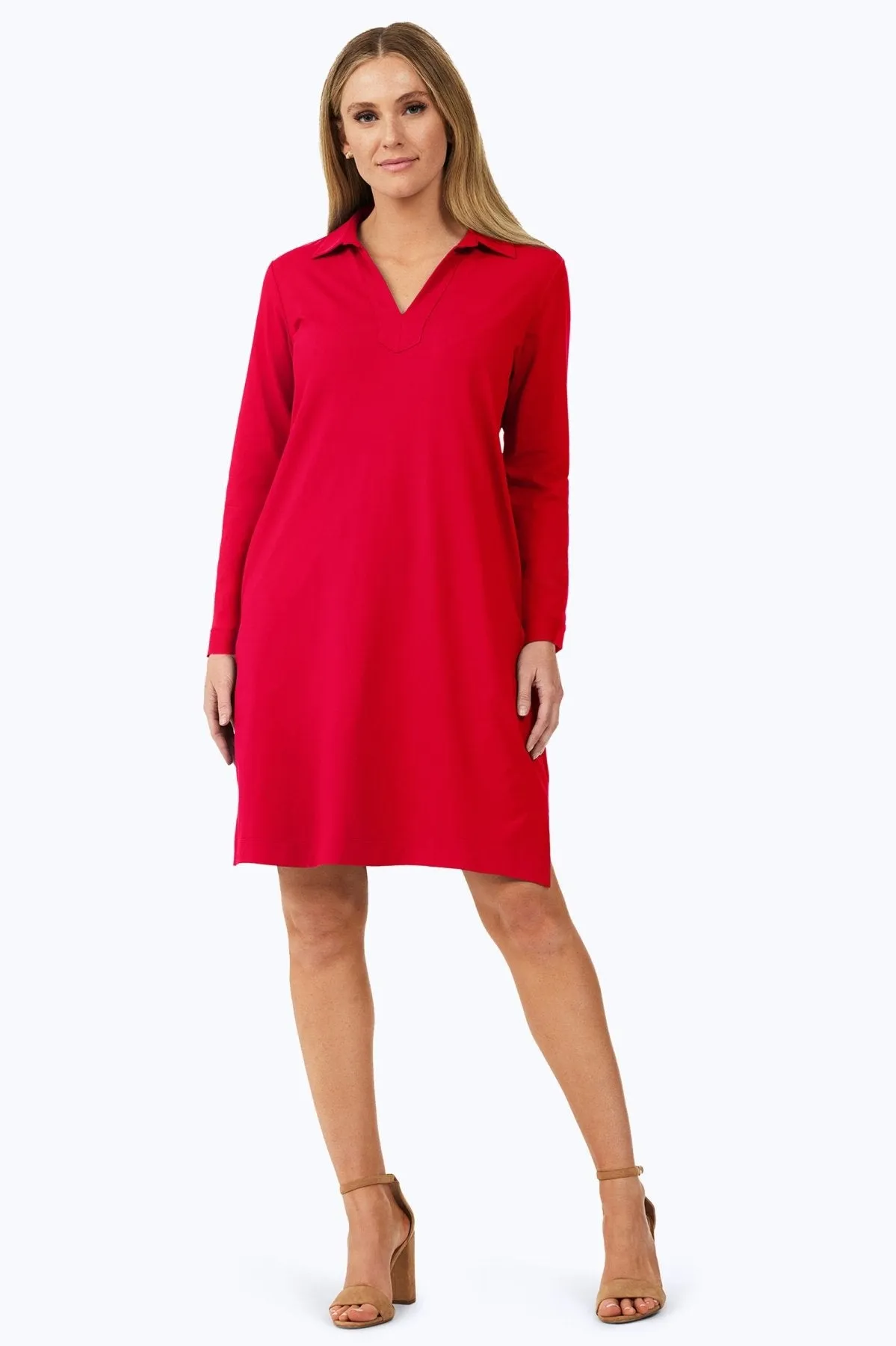 Angel Solid Jersey Dress