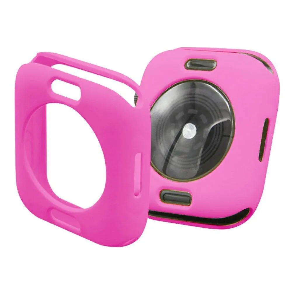 Apple Watch (41mm) candy color TPU cover - Hot Pink