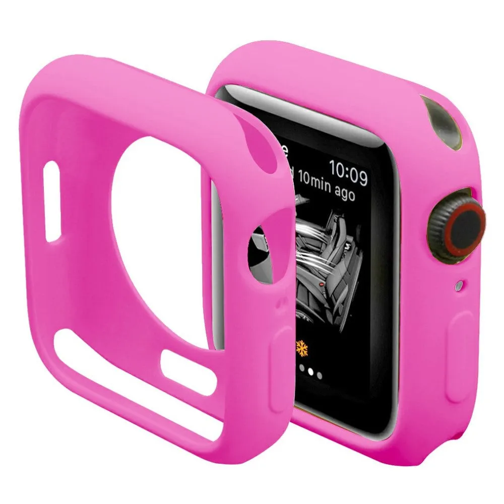 Apple Watch (41mm) candy color TPU cover - Hot Pink