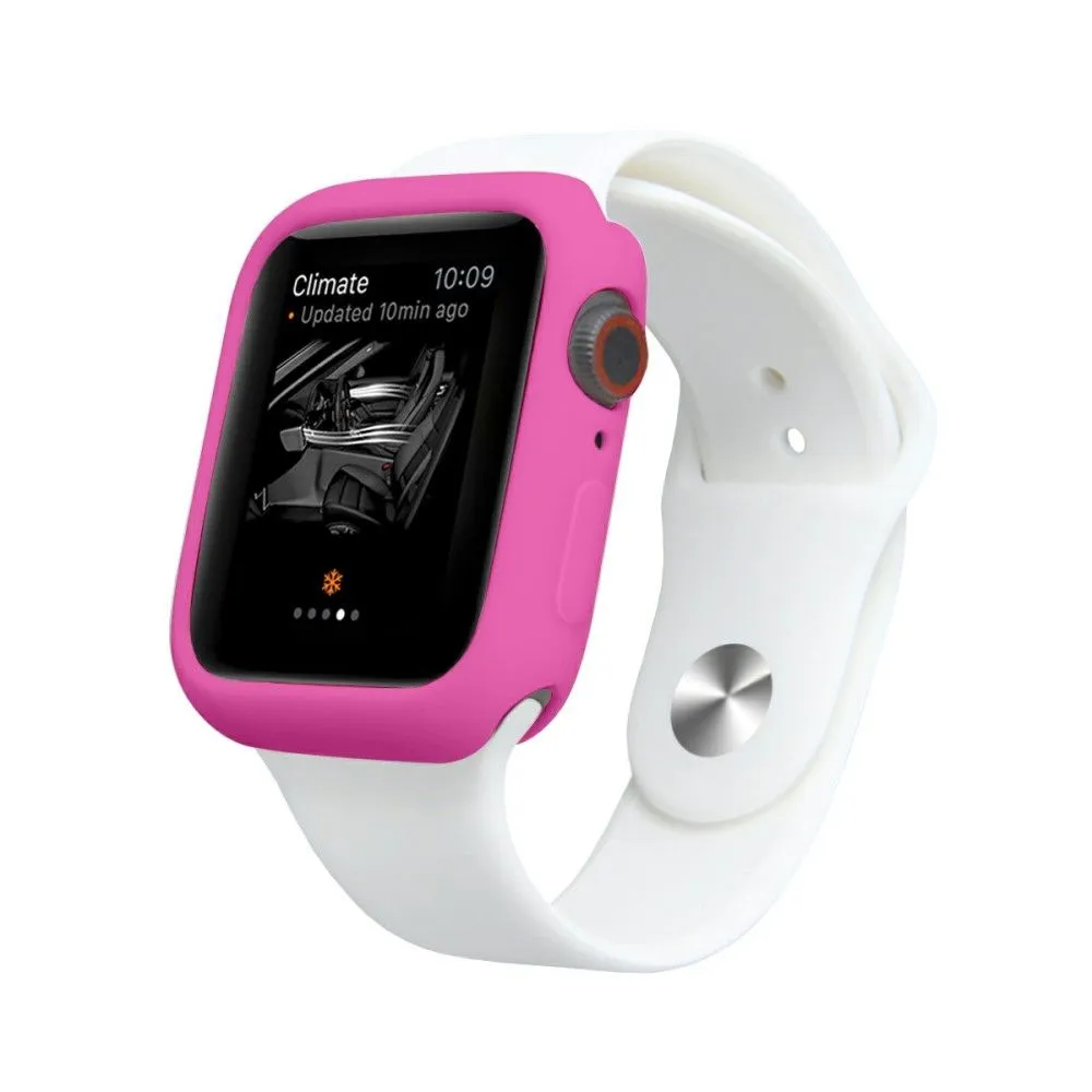 Apple Watch (41mm) candy color TPU cover - Hot Pink