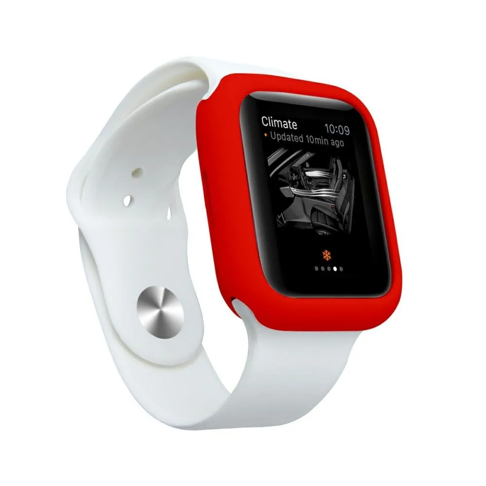 Apple Watch (41mm) candy color TPU cover - Red