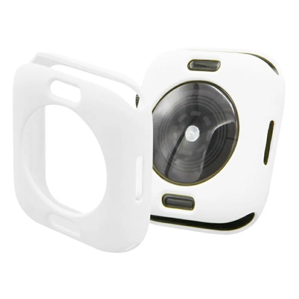 Apple Watch (41mm) candy color TPU cover - White