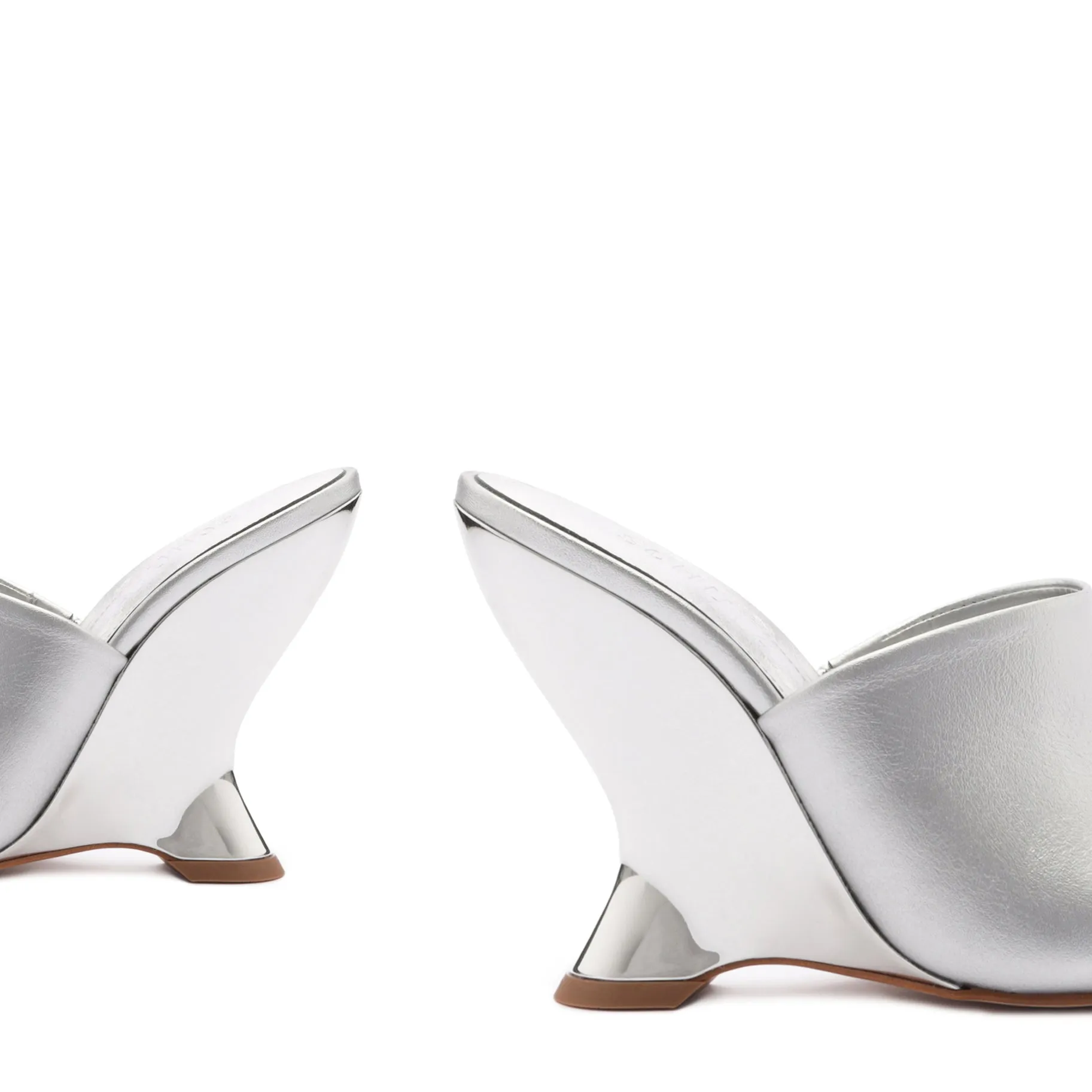 Aprill Metallic Leather Sandal