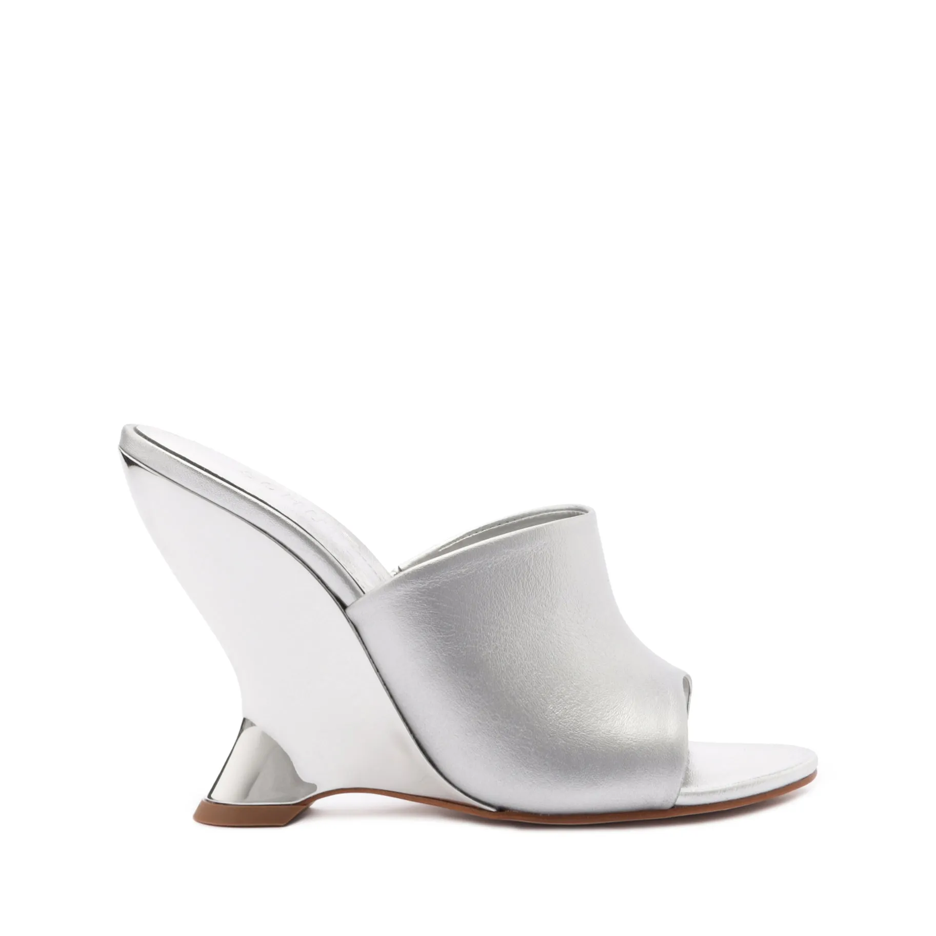 Aprill Metallic Leather Sandal