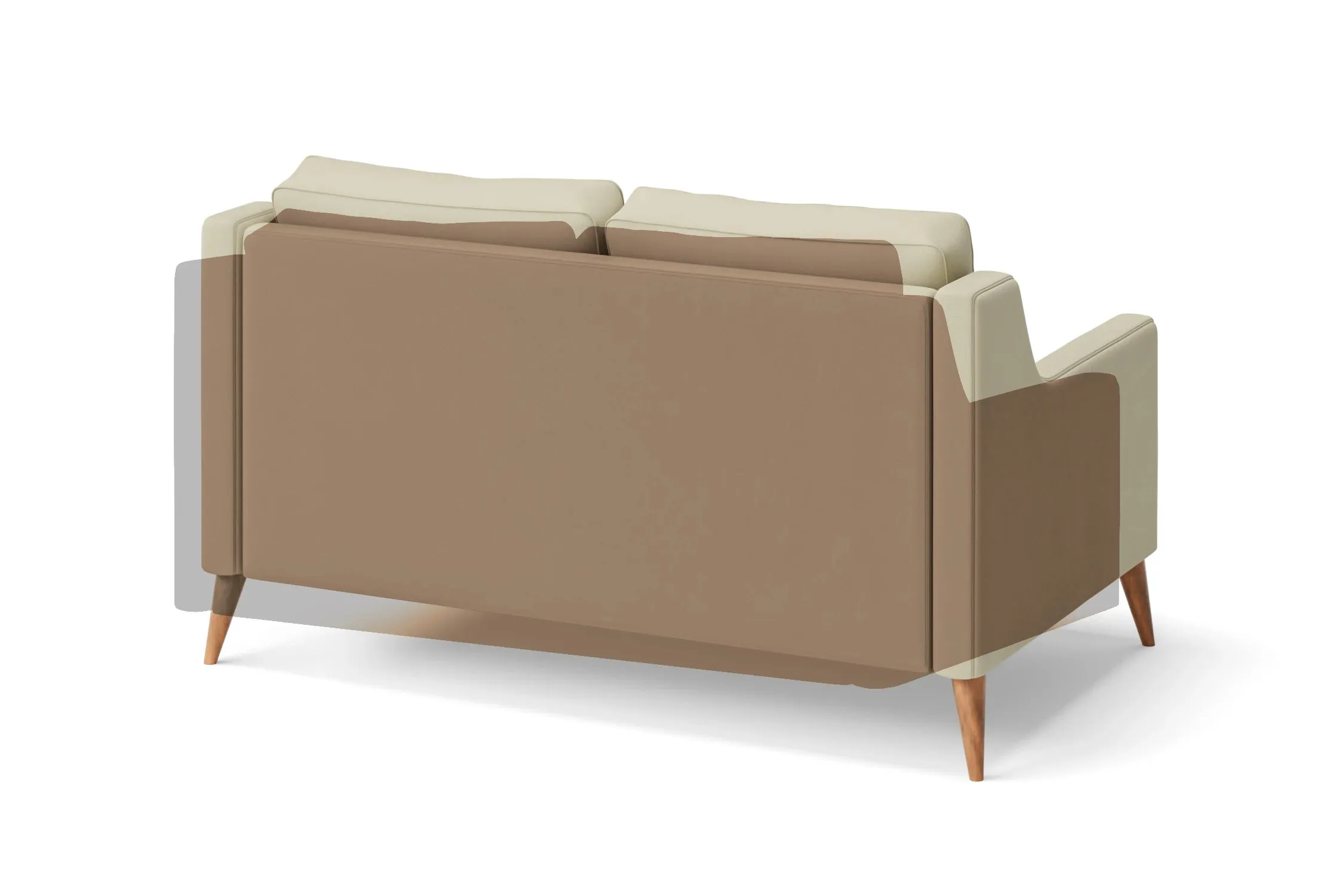 Aquila 2 Seater Sofa Stone Leather