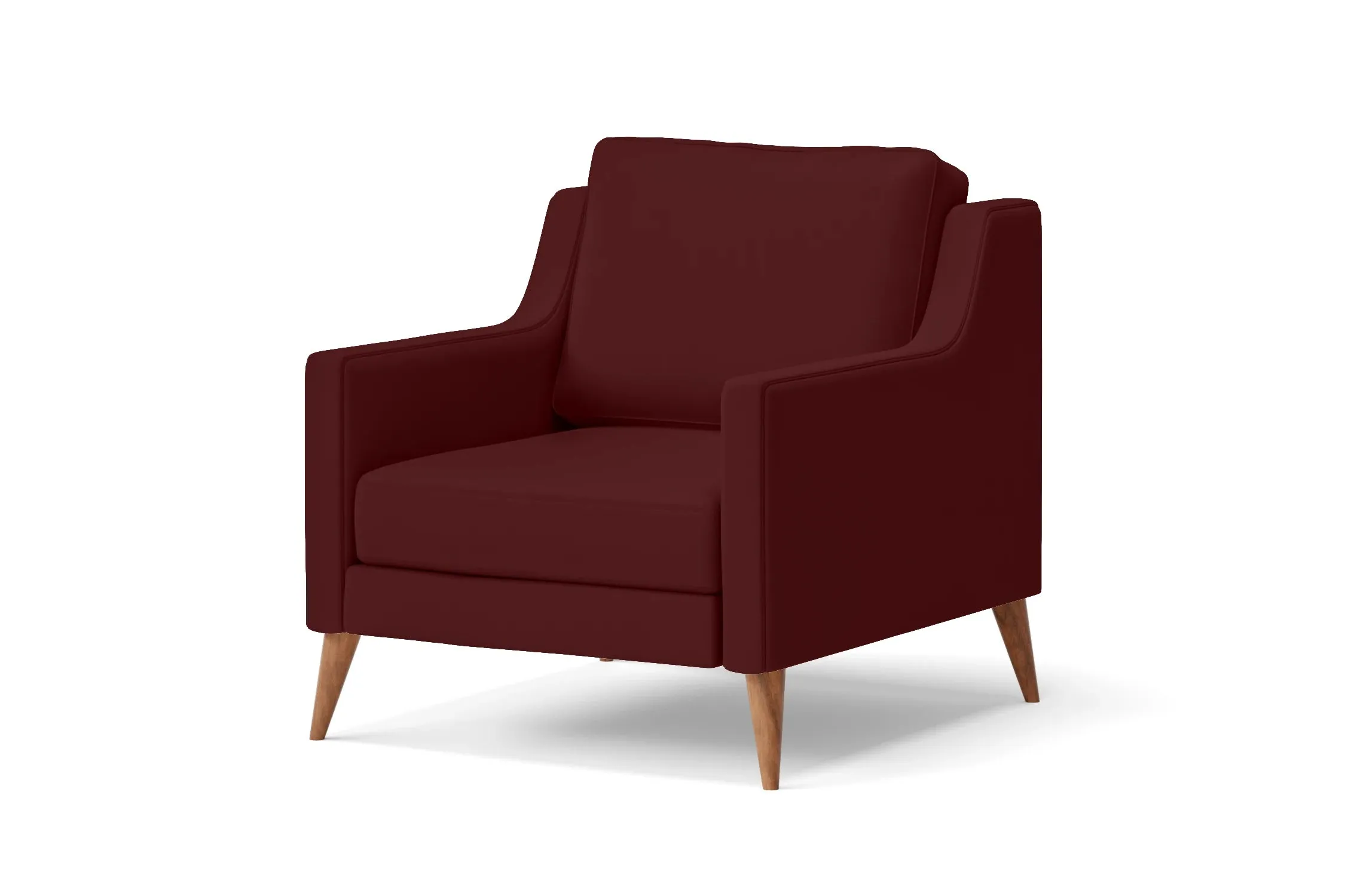 Aquila Armchair Red Leather