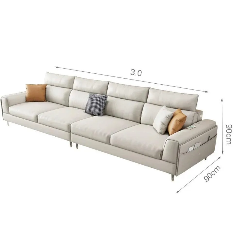 Ashley Sectional Sofa with LED Base Lighting