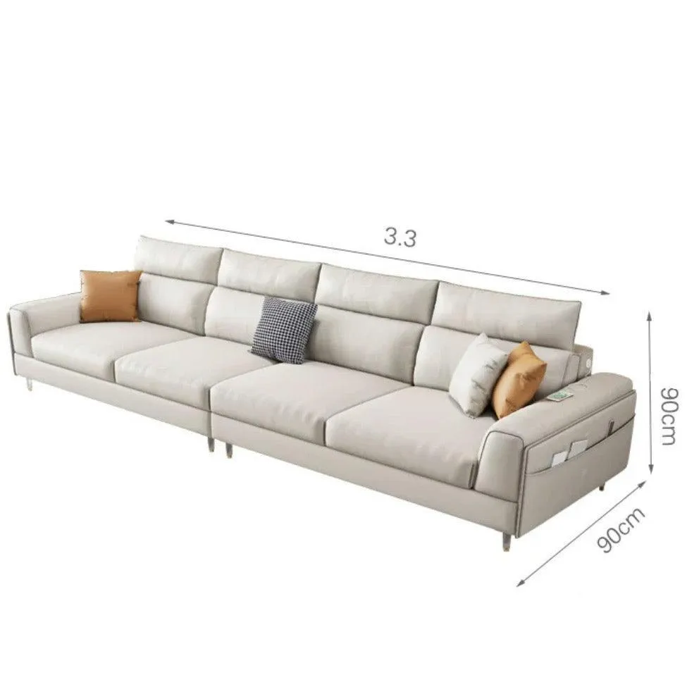 Ashley Sectional Sofa with LED Base Lighting