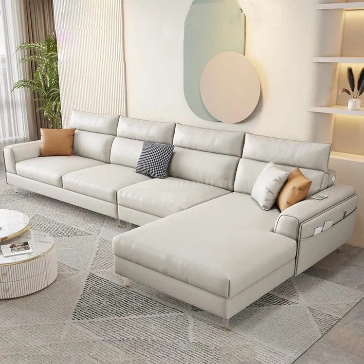 Ashley Sectional Sofa with LED Base Lighting