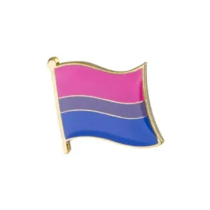 Bisexual Pride Flag Enamel Pin