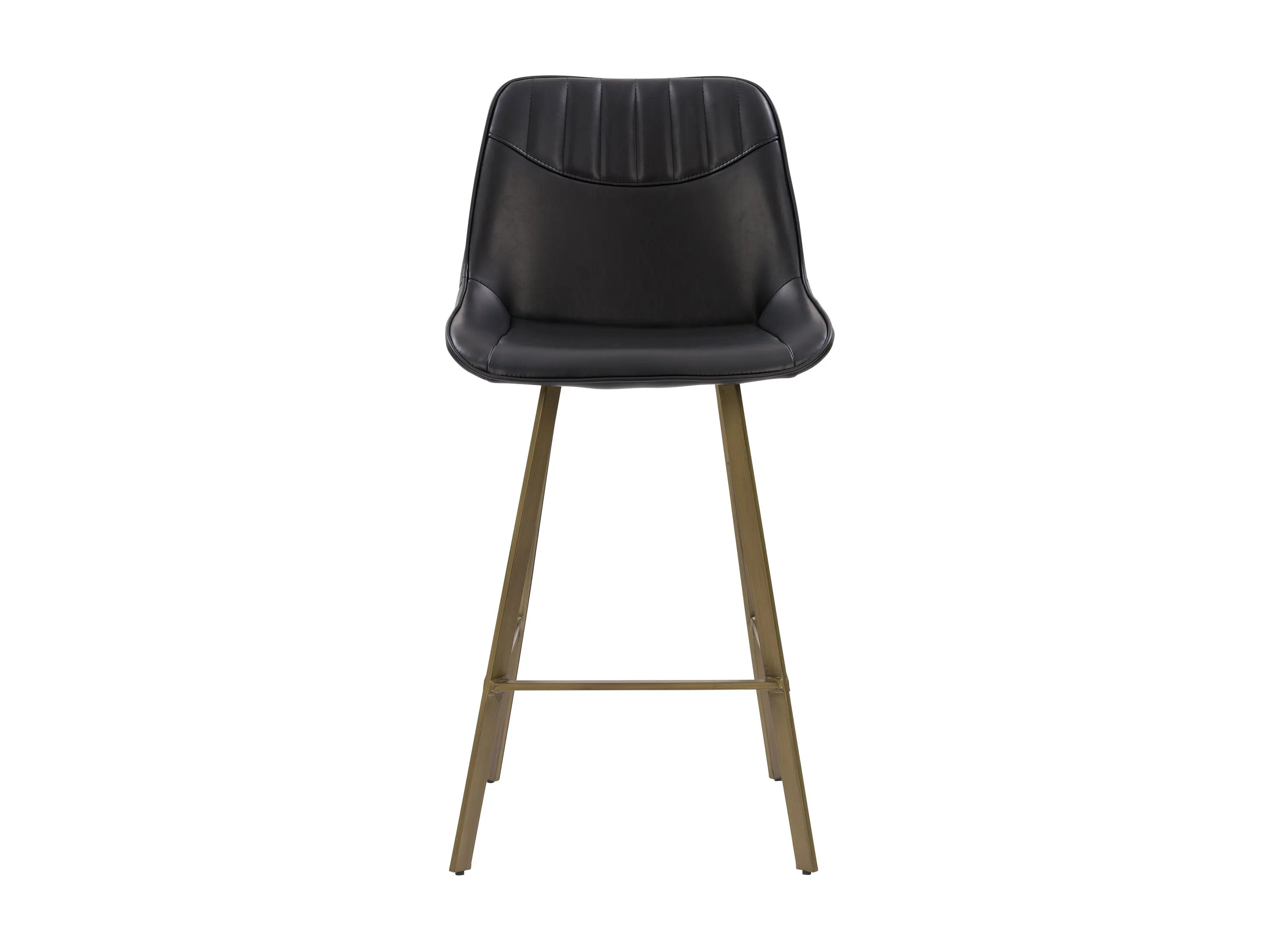 Black Farmhouse Bar Stools, Set of 2