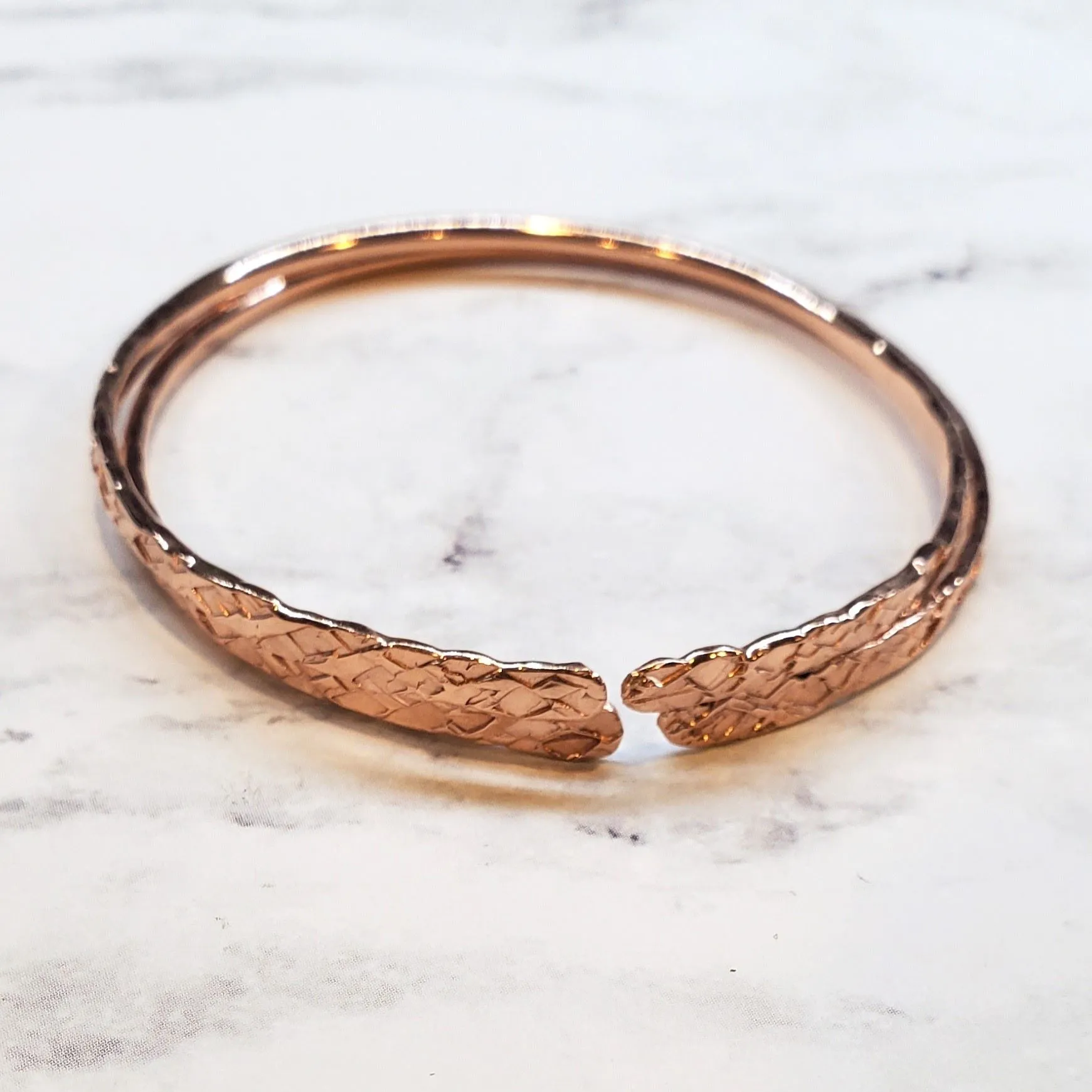 Brides Mag Copper Bangle Now in 4 Sizes