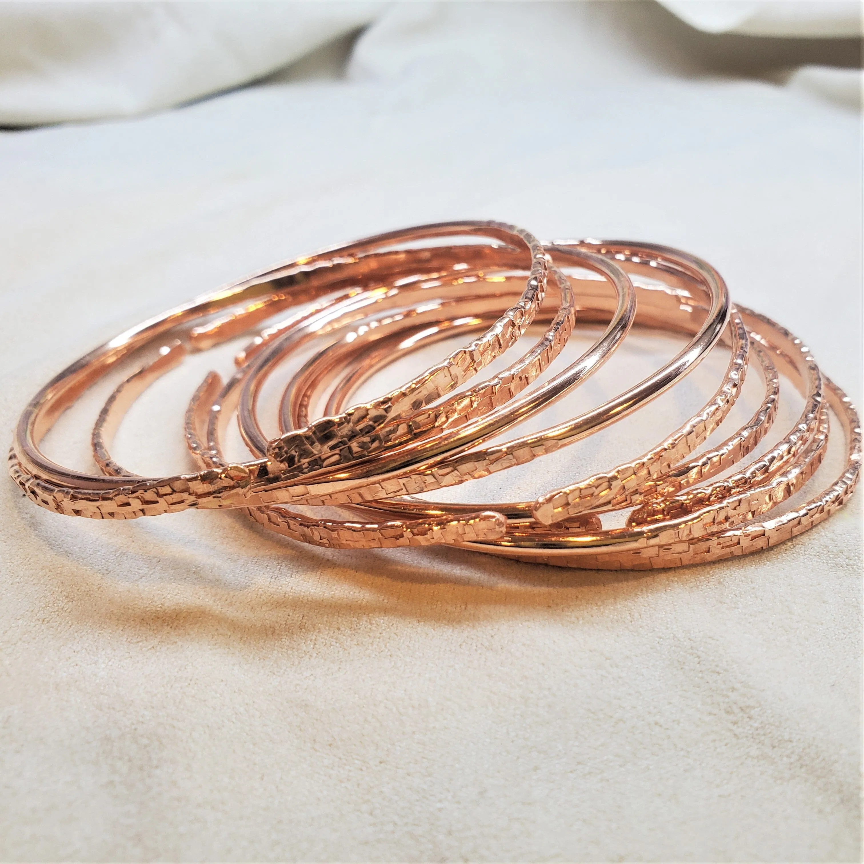 Brides Mag Copper Bangle Now in 4 Sizes