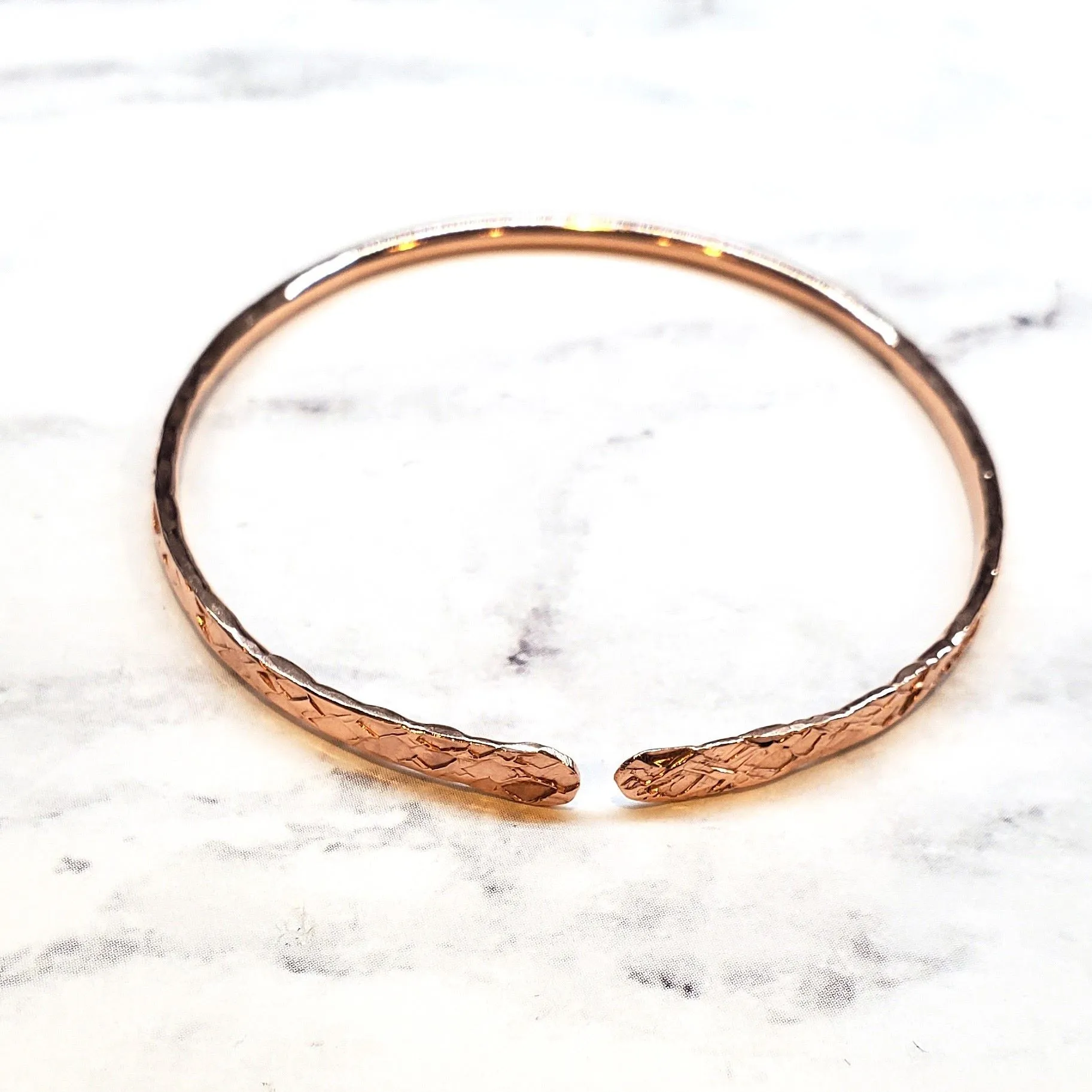 Brides Mag Copper Bangle Now in 4 Sizes