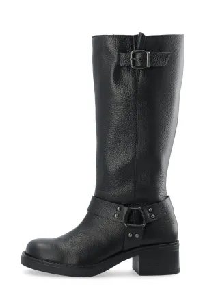 CASRIKKE Tall Biker Boot Leather