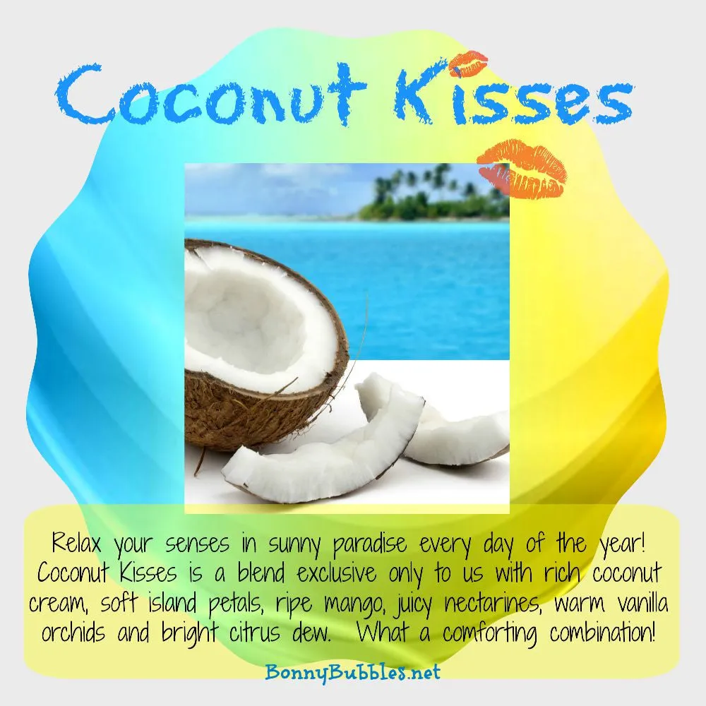 COCONUT KISSES, body powder refill - deodorizing bath powder