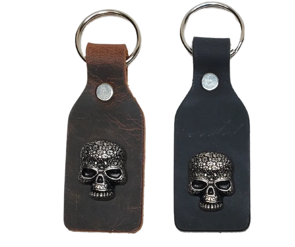 Concho Leather Key Fob (Clearance)