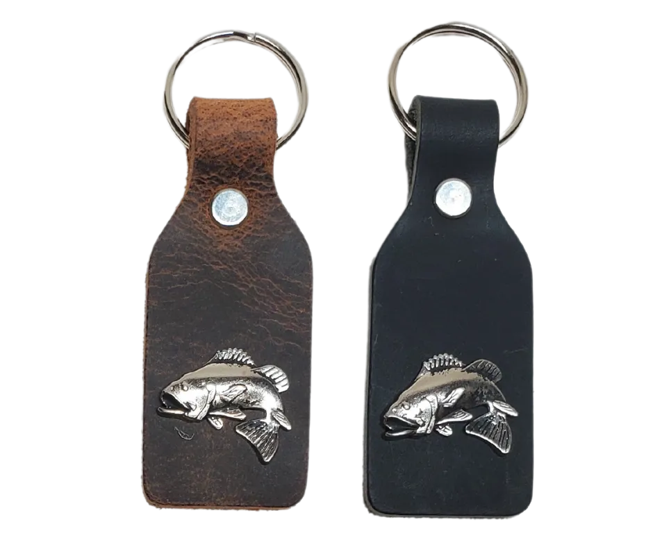 Concho Leather Key Fob (Clearance)