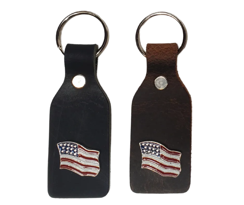 Concho Leather Key Fob (Clearance)