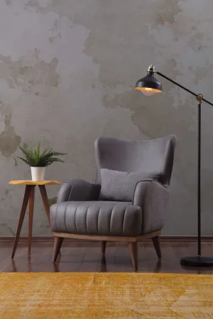 Contemporary Chic Leather Chair