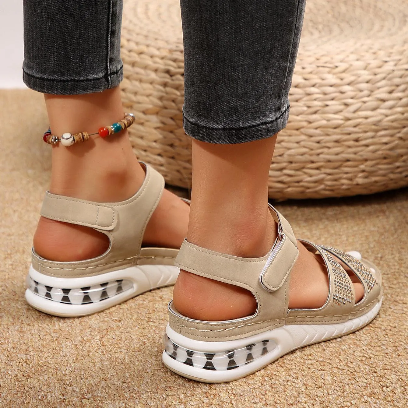 Cushion Bottom Summer Sandals