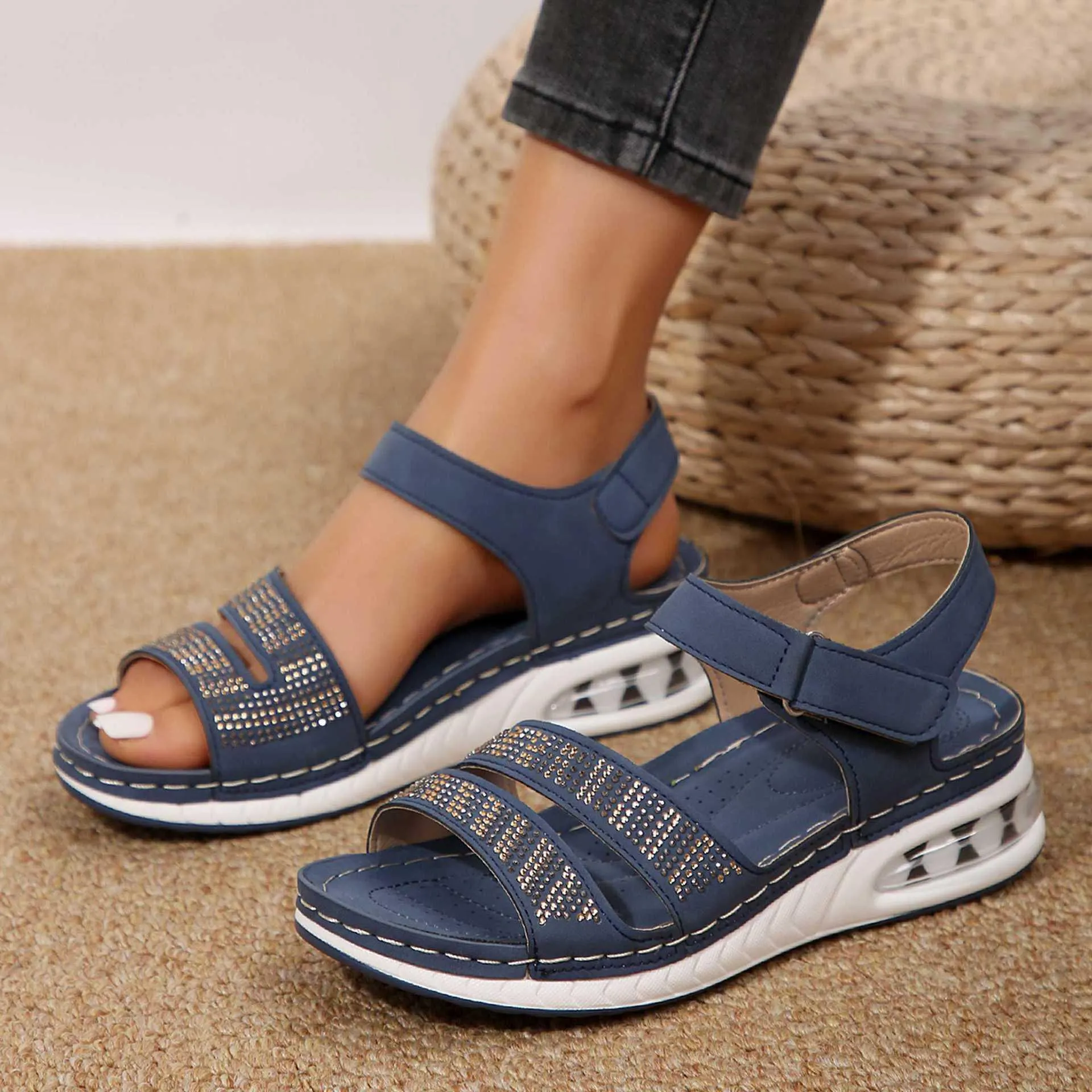 Cushion Bottom Summer Sandals