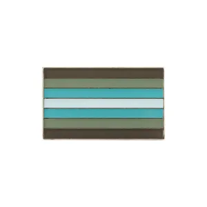 Demiboy Pride Rectangle Enamel Pin