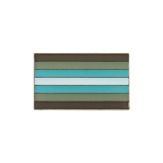 Demiboy Pride Rectangle Enamel Pin