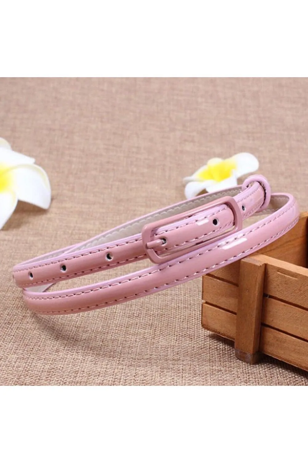 Elegant and Classy Colorful Leather Belt for Women