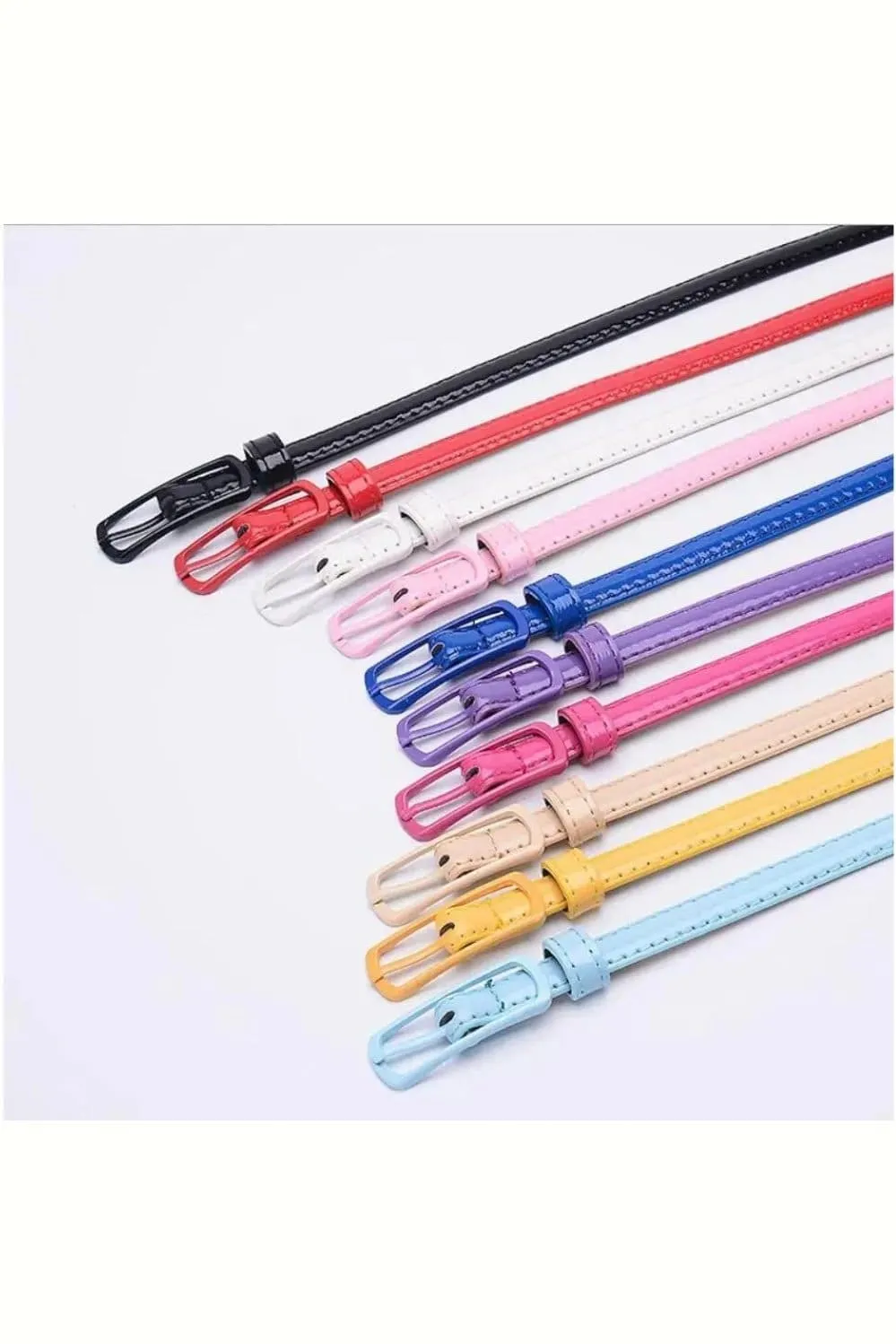 Elegant and Classy Colorful Leather Belt for Women