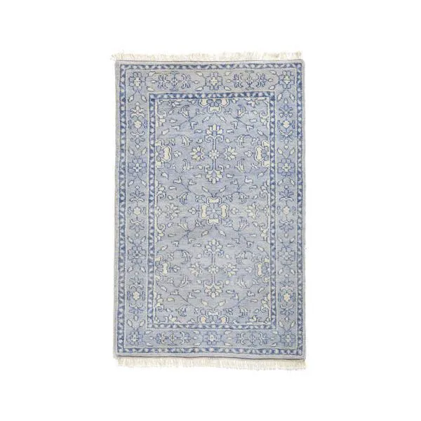 Emma Rug in Soft Blue