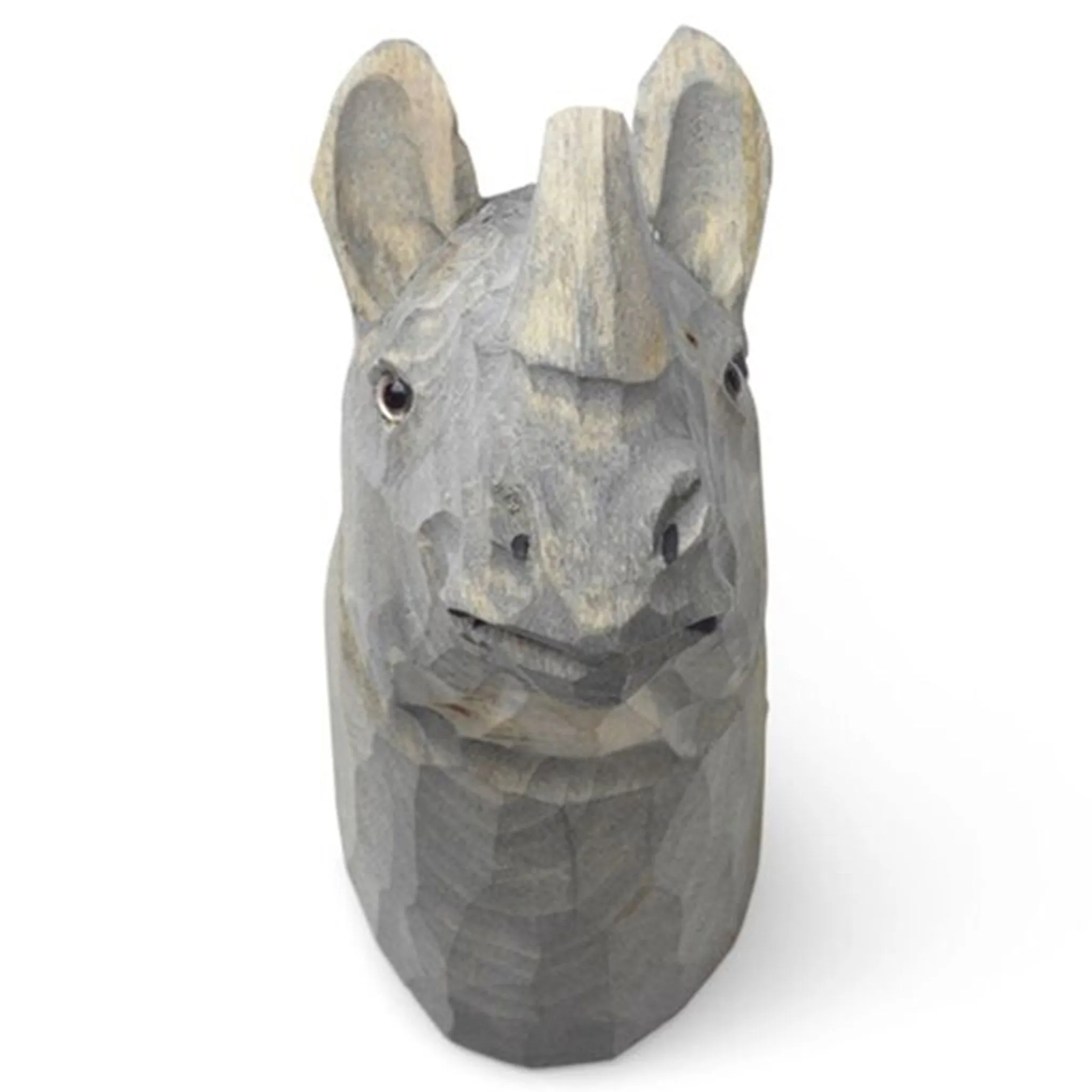 Ferm Living Hand Carved Hook Rhino