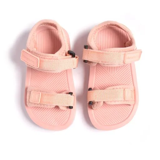 Girls Platform Sandals in Blush Pink - Tennessee Sunset