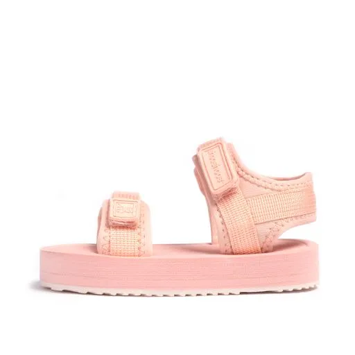 Girls Platform Sandals in Blush Pink - Tennessee Sunset