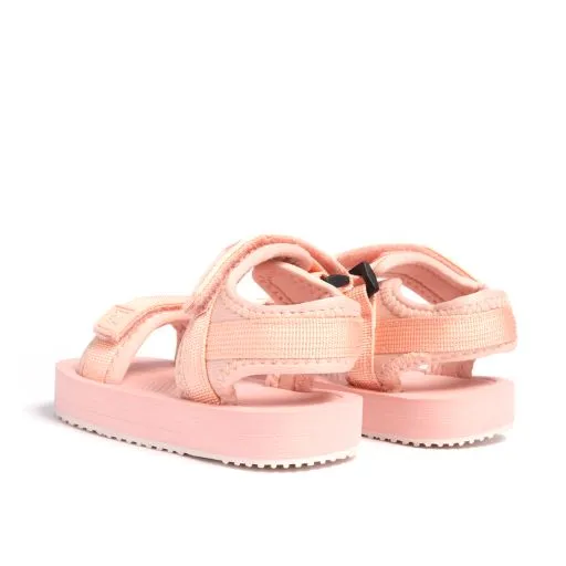 Girls Platform Sandals in Blush Pink - Tennessee Sunset