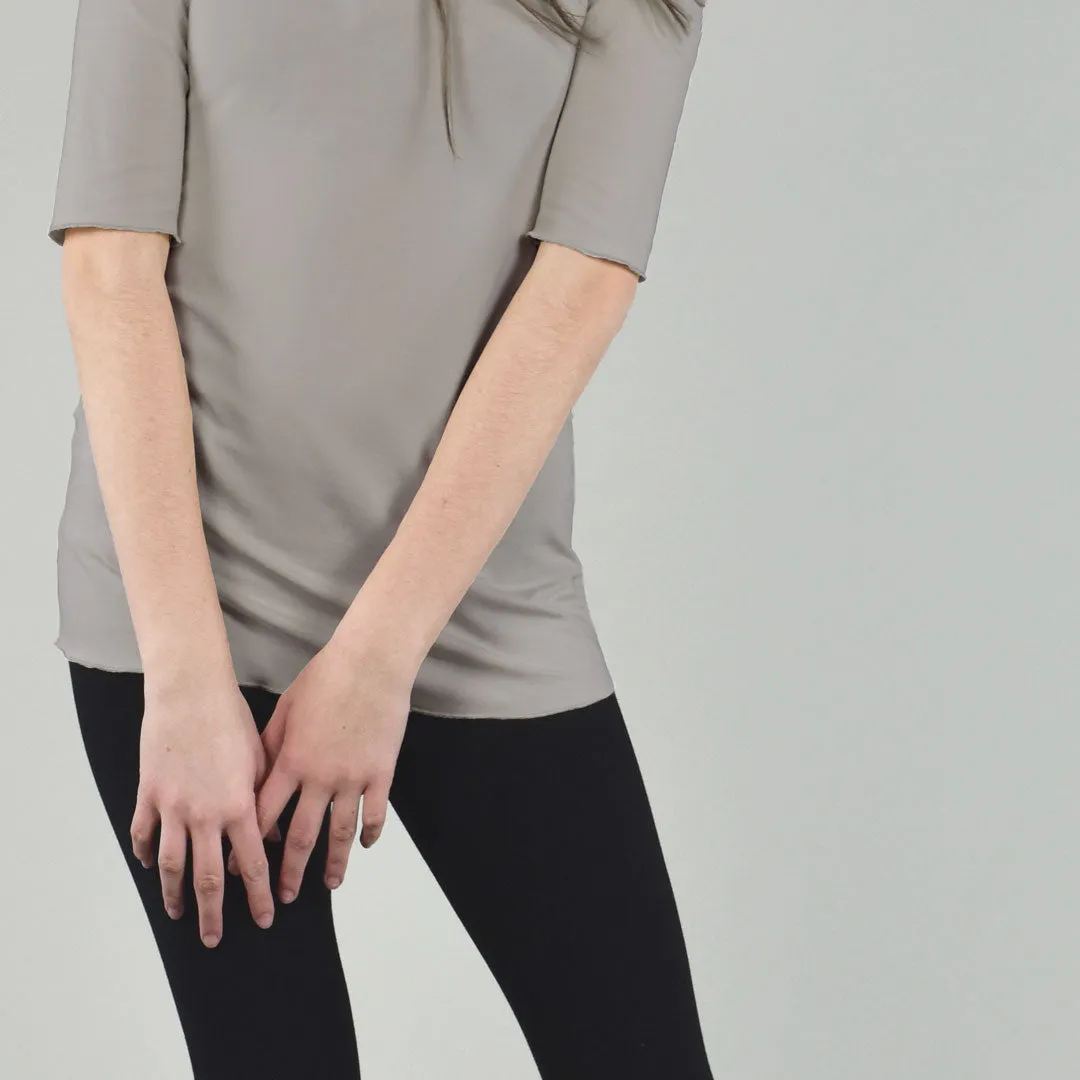 GRACE cowl neck half sleeve top