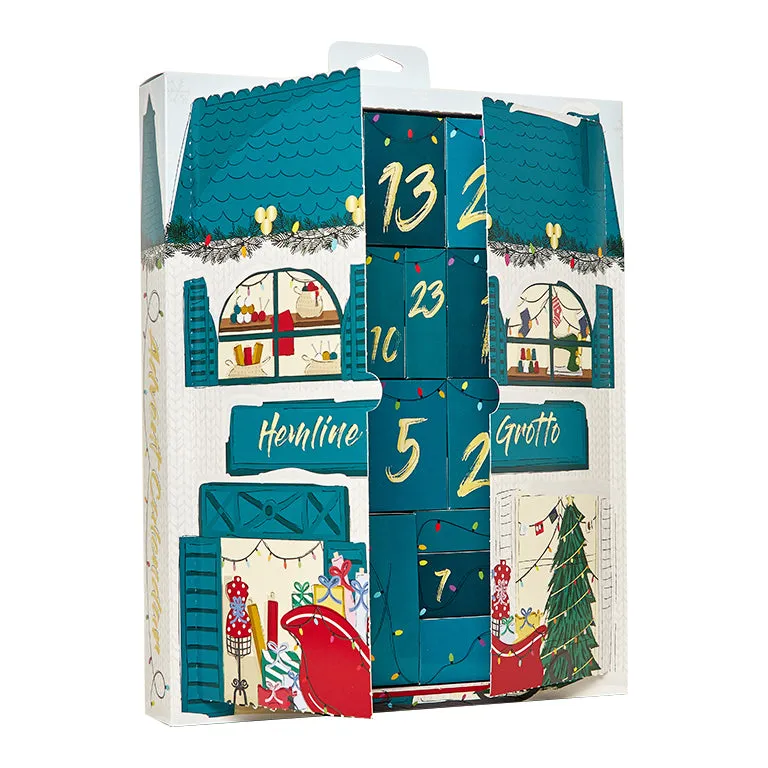 Hemline Grotto Sewing themed Advent Calendar - 2023 Design