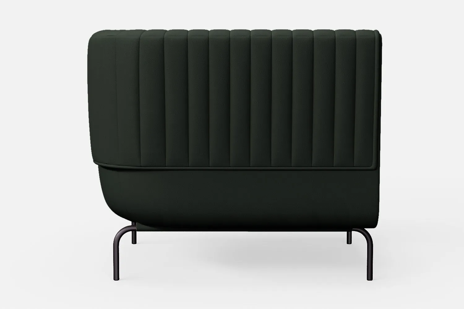 Jackson Armchair Green Leather