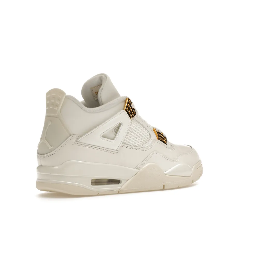 Jordan 4 Retro Metallic Gold (Women's)